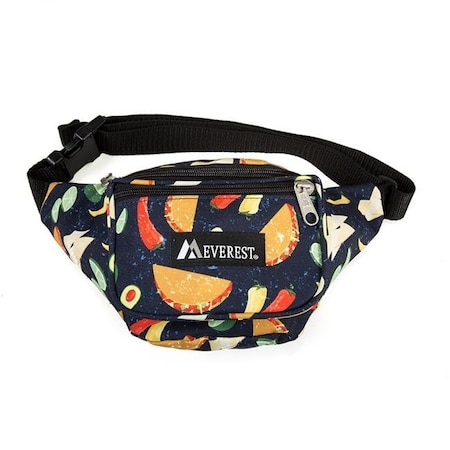 Everest Everest P044KD-TACOS Signature Pattern Waist Pack; Tacos P044KD-TACOS